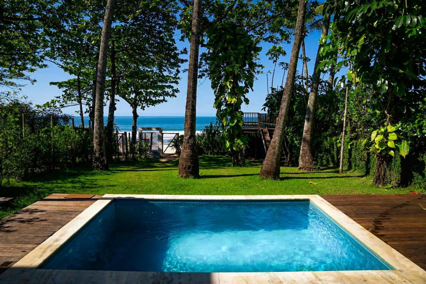 C7, Casa Vibrante, Pe Na Areia De Maresias Villa Sao Sebastiao  Exterior photo